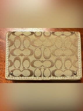 Coach Signature Bifold Wallet
